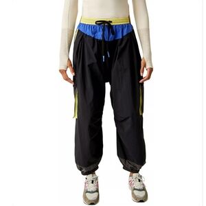 FP Movement by Free People Spring Forward Hiking Pants NWOT Colorblock